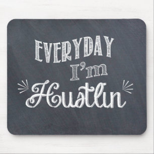 Tapis De Souris Quotidien je suis tableau Mousepad de Hustlin