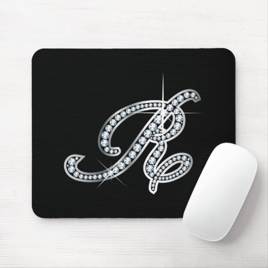 Tapis De Souris R script "Diamond Bling" (Avec souris)