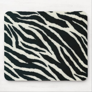 Tapis De Souris RAB Rockabilly Impression Zèbre Noir & Blanc