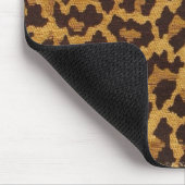 Tapis De Souris RAB Rockabilly Imprimé Léopard Marron Or (Coin)