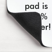 Tapis De Souris Rabbin juif drôle - bande dessinée fraîche (Coin)