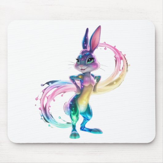 Tapis De Souris Rabbit adorable (Devant)