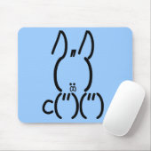 Tapis De Souris Rabbit ASCII (Avec souris)