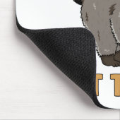 Tapis De Souris Raccoon - Live Fast Eat Trash (Coin)