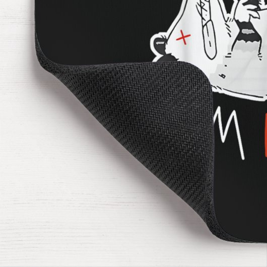 Tapis De Souris Raccoon Sorry I Can't I'm Dead Rat (Coin)