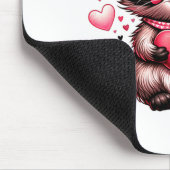 Tapis De Souris Raccoon Valentine Hearts (Coin)