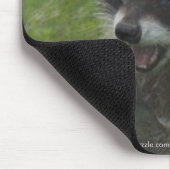 Tapis De Souris RACCOON WILDLIFE Happy Mousepads (Coin)