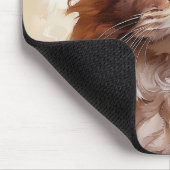 Tapis De Souris Race de chat Selkirk Rex (Coin)