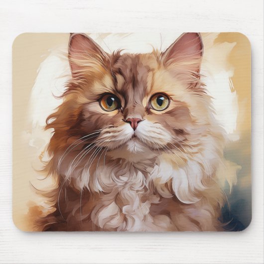 Tapis De Souris Race de chat Selkirk Rex (Devant)