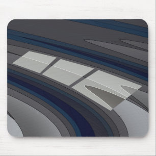 Tapis De Souris Race on blue gray track