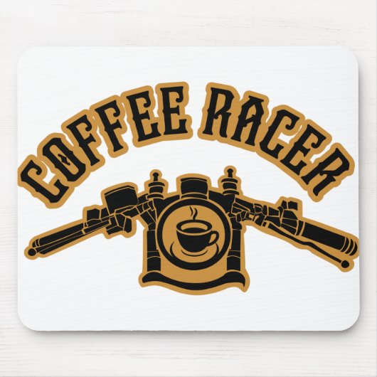 TAPIS DE SOURIS RACER DU CAFÉ (Devant)