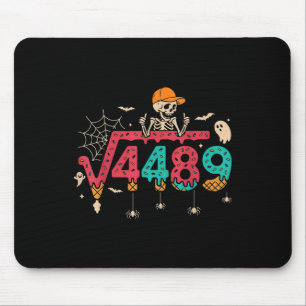 Tapis De Souris Racine carrée 4489 Prof de maths drôle 67 Mème Hal