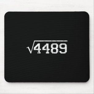 Tapis De Souris Racine Carrée De 4489 Argot Prof De Maths Six Sept