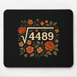 Tapis De Souris Racine carrée drôle 4489 67 Dire un mème drôle 6 7