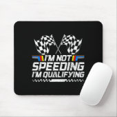 Tapis De Souris Racing Car Not Speeding Im Qualifying Race Men Kid (Avec souris)