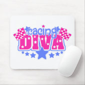 Tapis De Souris Racing Diva (Avec souris)