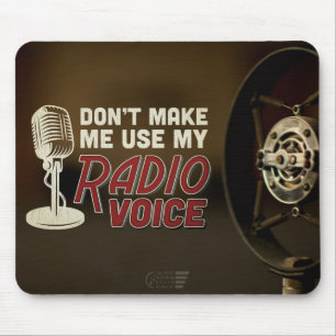 Tapis de souris Radio Voice PMRP