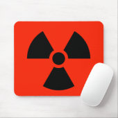 Tapis De Souris Radioactif (Avec souris)