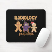 Tapis De Souris Radiology Tech Pediatric Christmas Gingerbread Man (Avec souris)