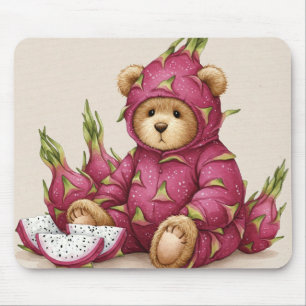 Tapis De Souris Rafraîchir les fruits du dragon par Natasha Us