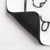 Tapis De Souris Rage de Herp Derp comique (Coin)