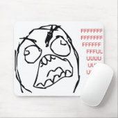 Tapis De Souris Rage Troll (Avec souris)