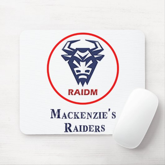 Tapis De Souris RAIDM Mouse Pad Large Logo (Avec souris)