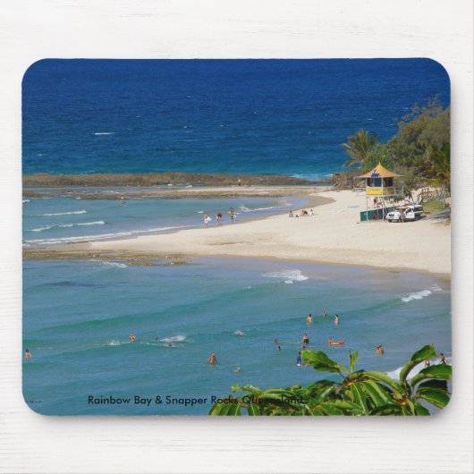Tapis de souris Rainbow Bay & Snapper Rocks Queens (Devant)