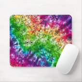 Tapis De Souris Rainbow Doodle (Avec souris)