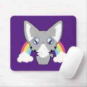 Tapis De Souris Rainbow Kitty (Avec souris)