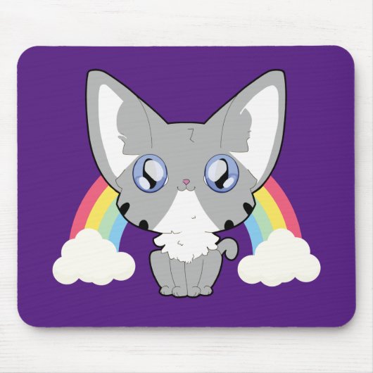 Tapis De Souris Rainbow Kitty (Devant)