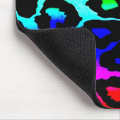 Tapis De Souris rainbow_leopard_print modifié (Coin)