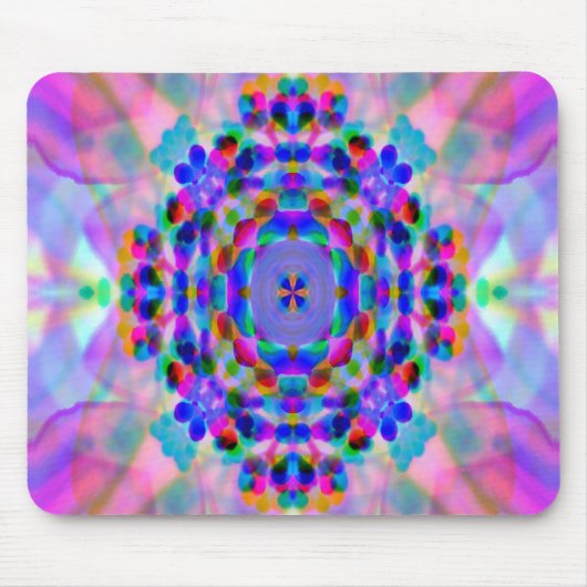 Tapis De Souris Rainbow Mandala.... (Devant)