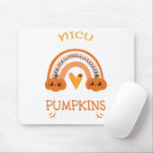 Tapis De Souris Rainbow Nicu Nurse Citrouilles Cutest Dans Le Patc (Avec souris)