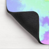 Tapis De Souris Rainbow Paint Splatt, effet vert rose (Coin)