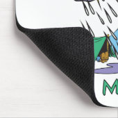 Tapis De Souris Raindrops Camping (Coin)