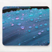 Tapis De Souris Raindrops Closeup, Spacey Blues (Devant)