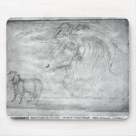 Tapis De Souris RAM et tête d'une RAM (Devant)