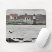 Tapis De Souris Ram Island, Maine (Avec souris)