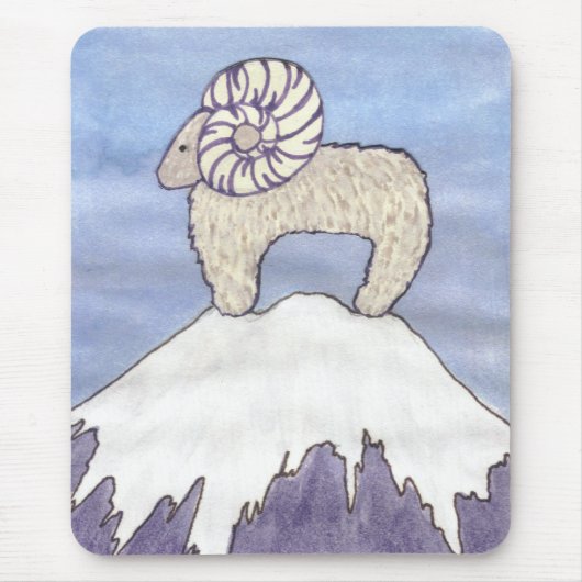 Tapis De Souris Ram Rocky Mountain (Devant)