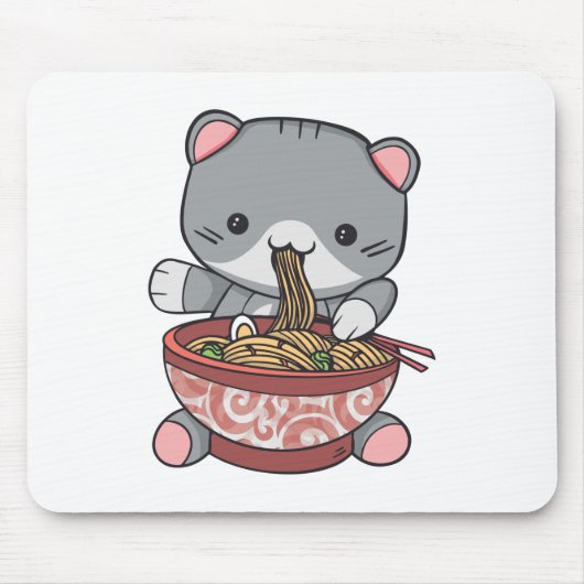 Tapis De Souris ramen kawaii (Devant)