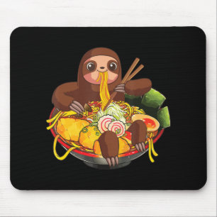 Tapis De Souris Ramen Sloth Kawaii Anime Japanese Food Gifts Kids