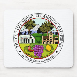 Tapis De Souris Rancho Cucamonga (California) City Seal