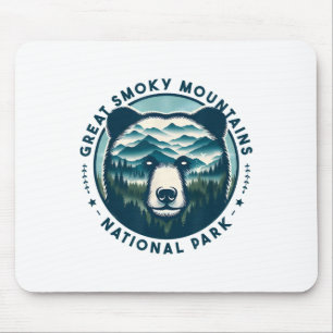 Tapis De Souris Randonnée Camping Parc national des Great Smoky Mo
