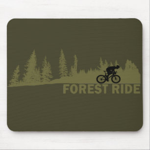 Tapis De Souris Randonnée en forêt