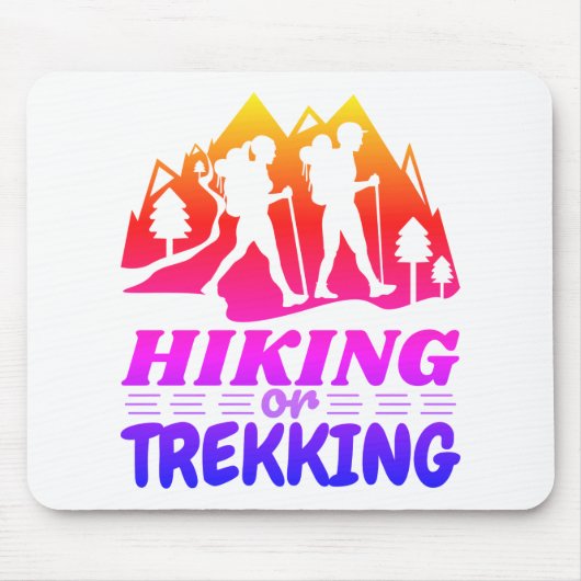 Tapis De Souris Randonnée ou trekking (Devant)