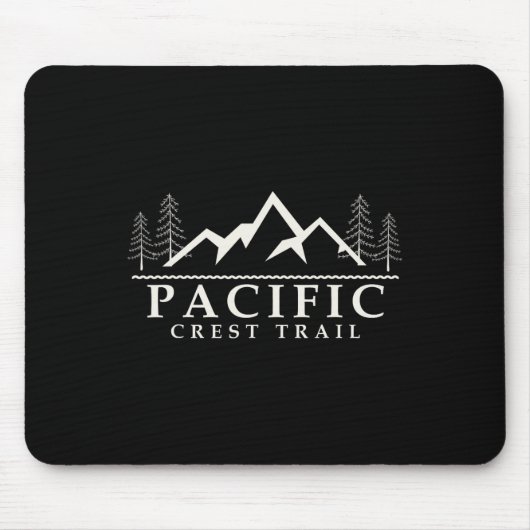 Tapis De Souris Randonnée Pacific Crest Trail (Devant)