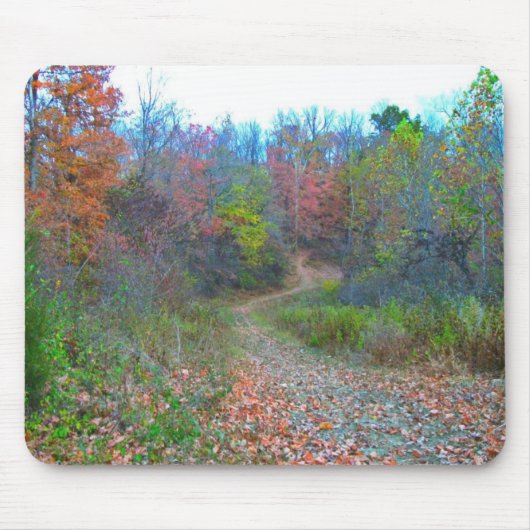 Tapis De Souris Randonnée profonde dans les bois (Devant)