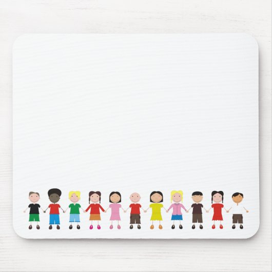 Tapis De Souris Rangée Enfants (Devant)