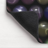 Tapis De Souris Rangées de billes œil de chat (Coin)